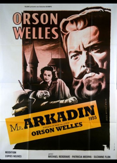 affiche du film MONSIEUR ARKADIN / DOSSIER SECRET