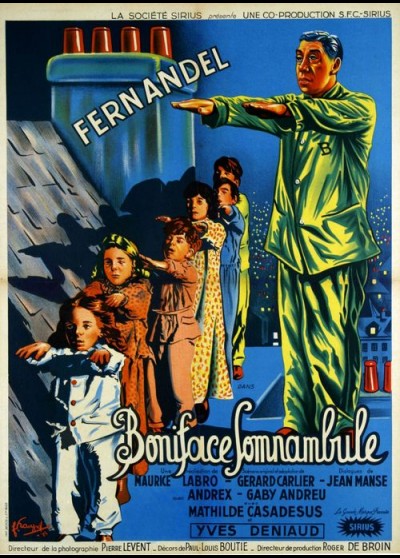 affiche du film BONIFACE SOMNAMBULE