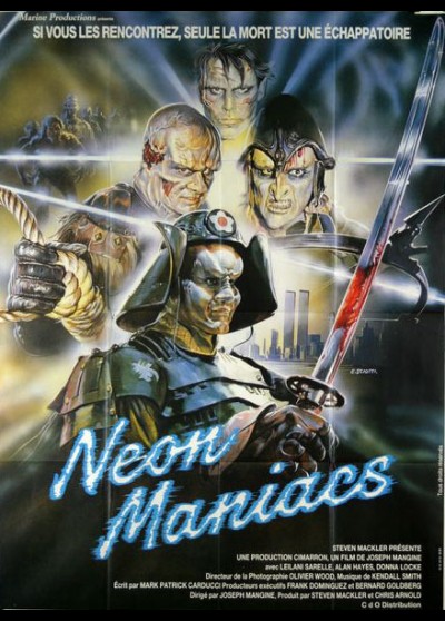 NEON MANIACS movie poster