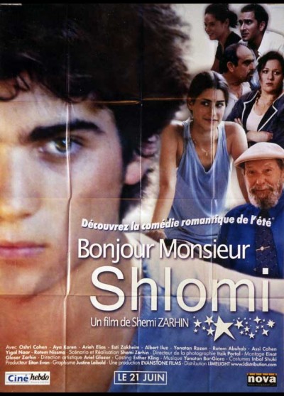 affiche du film BONJOUR MONSIEUR SHLOMI