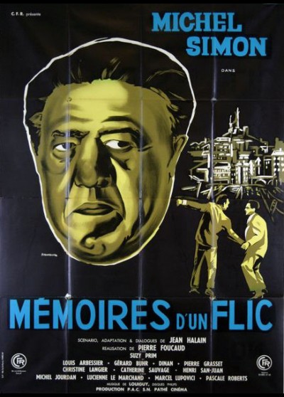 affiche du film MEMOIRES D'UN FLIC