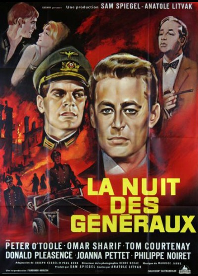 NIGHT OF THE GENERALS (THE) movie poster