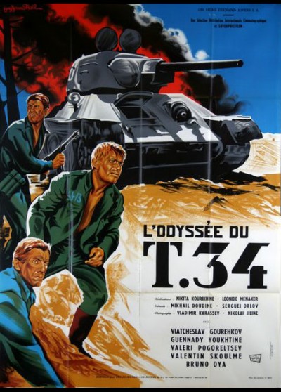affiche du film ODYSSEE DU T 34 (L')