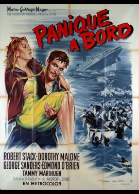 affiche du film PANIQUE A BORD