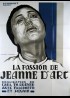 affiche du film PASSION DE JEANNE D'ARC (LA)