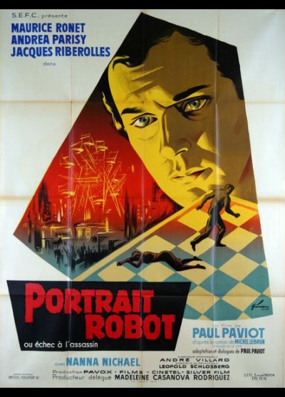 affiche du film PORTRAIT ROBOT