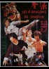 affiche du film QUATRE DRAGONS DE SHAOLIN (LES)