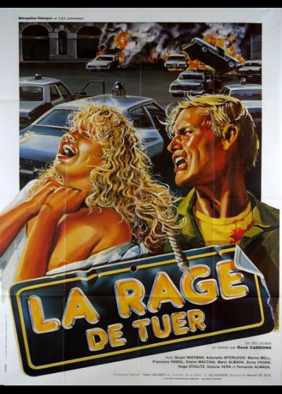 affiche du film RAGE DE TUER (LA)