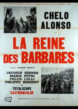 affiche du film REINE DES BARBARES (LA)