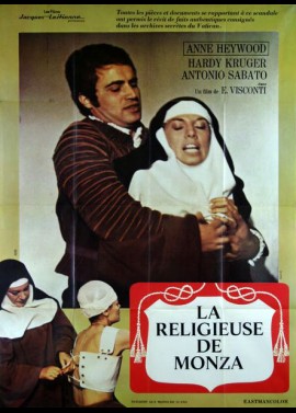 affiche du film RELIGIEUSE DE MONZA (LA)