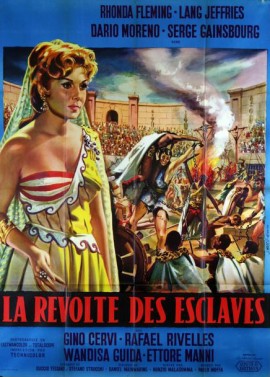 affiche du film REVOLTE DES ESCLAVES (LES)