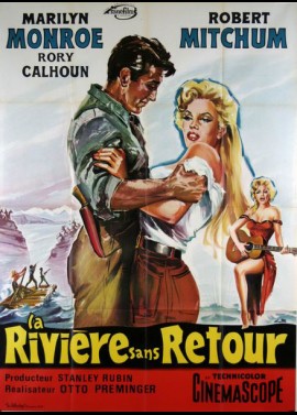 RIVER OF NO RETURN movie poster