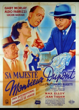 affiche du film SA MAJESTE MONSIEUR DUPONT