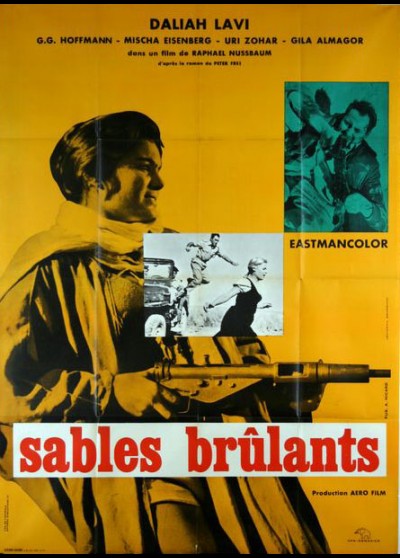 affiche du film SABLES BRULANTS