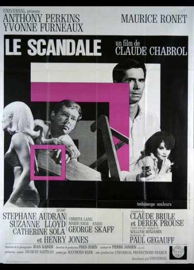 affiche du film SCANDALE (LE)