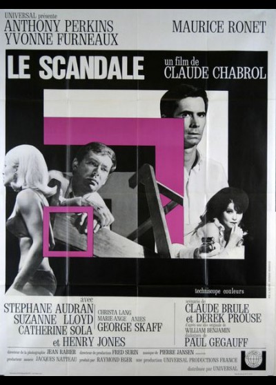 SCANDALE (LE) movie poster