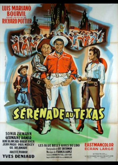 SERENADE AU TEXAS movie poster