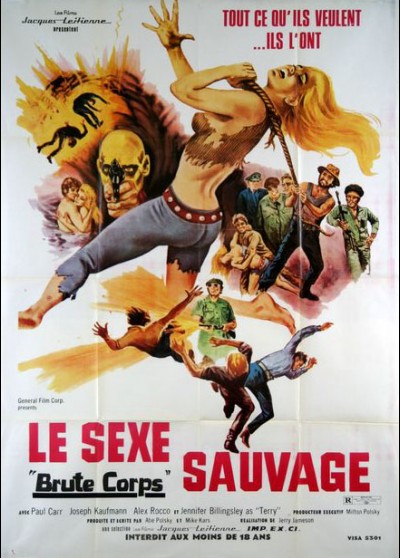 affiche du film SEXE SAUVAGE (LE)