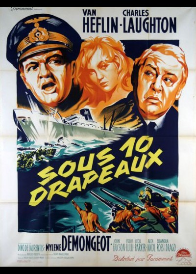 affiche du film SOUS DIX DRAPEAUX