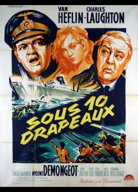 affiche du film SOUS DIX DRAPEAUX