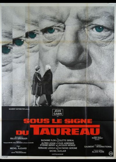 affiche du film SOUS LE SIGNE DU TAUREAU