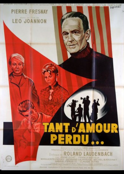 affiche du film TANT D'AMOUR PERDU