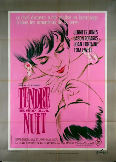 affiche du film TENDRE EST LA NUIT