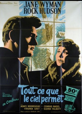 affiche du film TOUT CE QUE LE CIEL PERMET