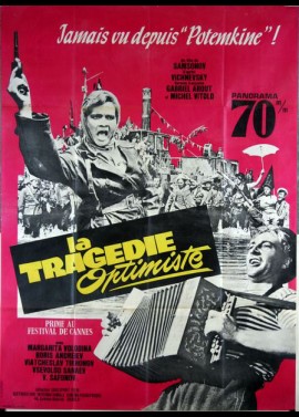 affiche du film TRAGEDIE OPTIMISTE (LA)