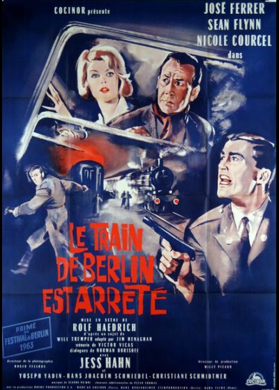 affiche du film TRAIN DE BERLIN EST ARRETE (LE)