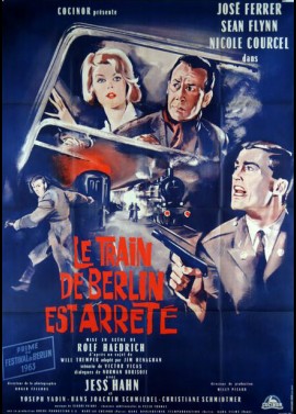 affiche du film TRAIN DE BERLIN EST ARRETE (LE)