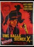 affiche du film UNE BALLE SIGNEE X