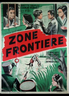 affiche du film ZONE FRONTIERE