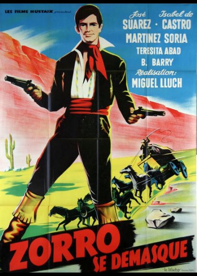 affiche du film ZORRO SE DEMASQUE