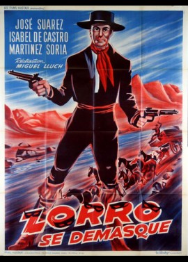 affiche du film ZORRO SE DEMASQUE