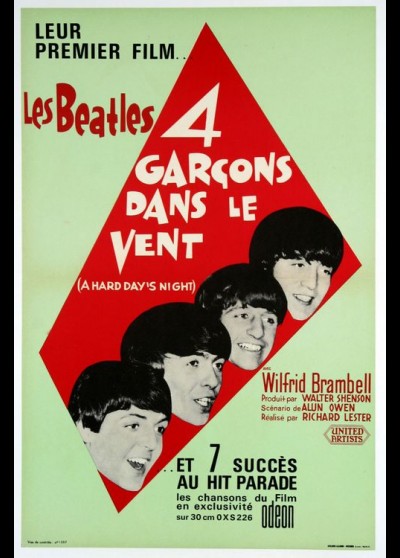 A HARD DAY'S NIGHT movie poster
