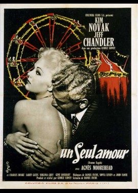 affiche du film UN SEUL AMOUR