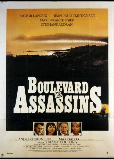 affiche du film BOULEVARD DES ASSASSINS