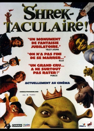 affiche du film SHREK LE TROISIEME