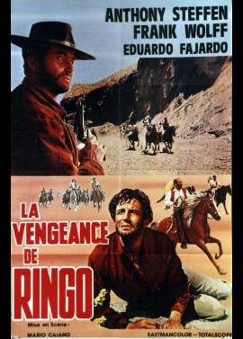 RINGO IL VOLTO DELLA VENDETTA / LOS CUATRO SALVAJES movie poster