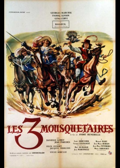 TROIS MOUSQUETAIRES (LES) movie poster