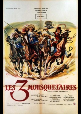 affiche du film TROIS MOUSQUETAIRES (LES)