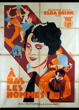 affiche du film A BAS LES HOMMES