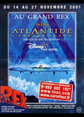 ATLANTIS THE LOST EMPIRE movie poster