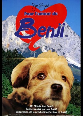 FOR THE LOVE OF BENJI movie poster