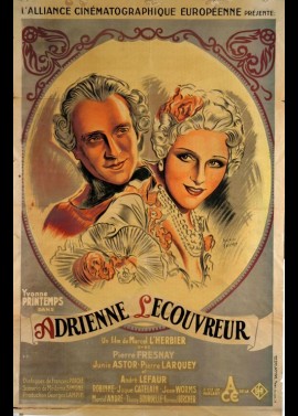 ADRIENNE LECOUVREUR movie poster