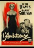 affiche du film AMBITIEUSE (L')