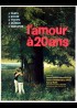 affiche du film AMOUR A VINGT ANS (L')