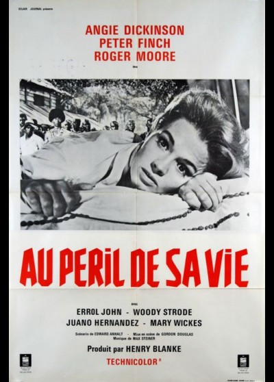 affiche du film AU PERIL DE SA VIE