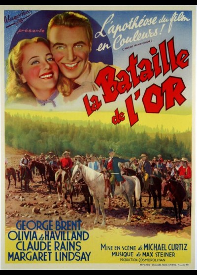 affiche du film BATAILLE DE L'OR (LA)